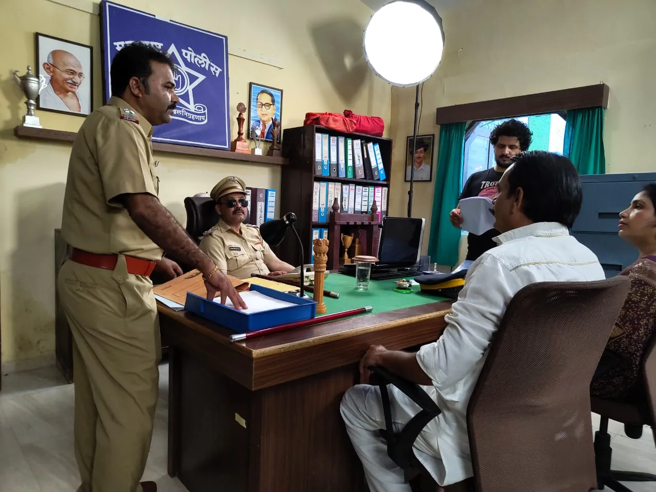 भोपाल के कलाकार शेहवार खान ने वेब सीरीज में निभाया पुलिस ऑफिसर का किरदार 