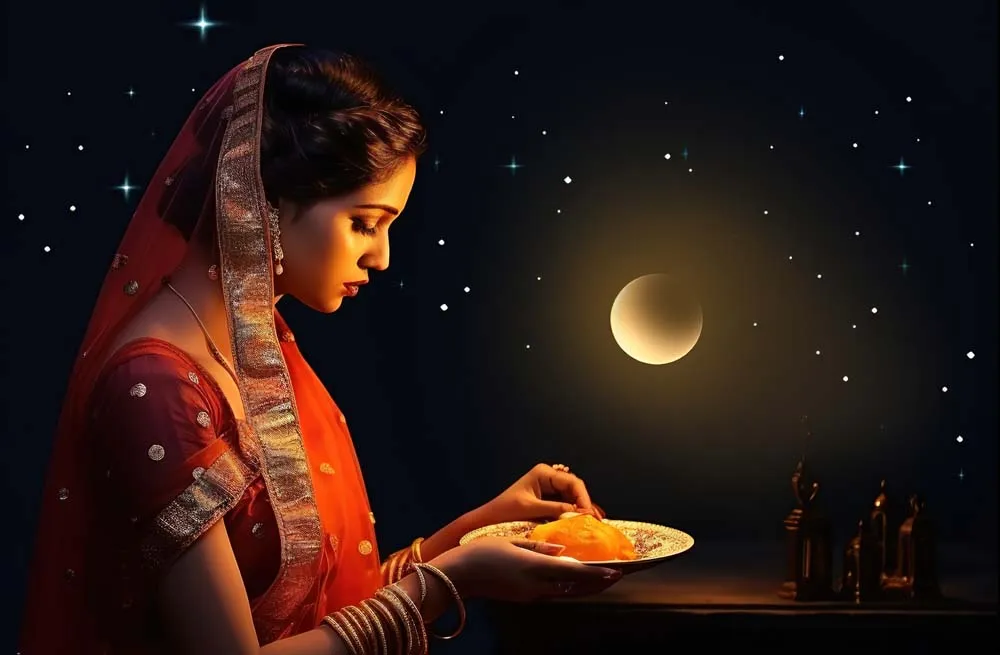 करवा चौथ पर भद्रा का साया, ऐसे शुरू करें व्रत, जीवन में बनी रहेगी खुशहाली!