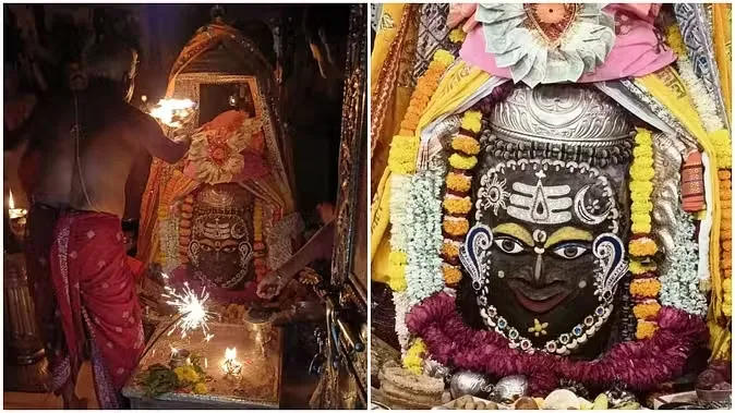 बाबा महाकाल ने मनाई दिपावली, उबटन के बाद गर्म पानी से किया स्नान