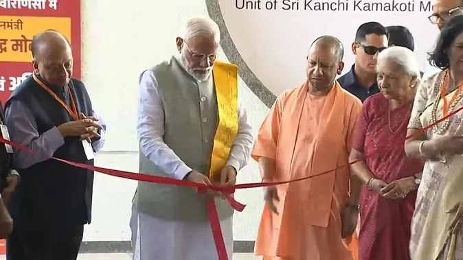 आरजे शंकरा अस्पताल का पीएम ने किया उद्घाटन, फीता काटकर की प्रदर्शनी की शुरुआत