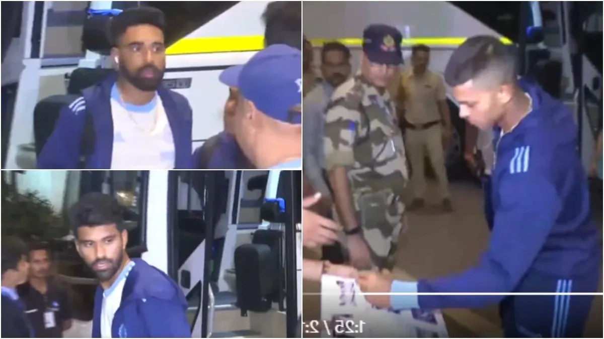 ऑस्ट्रेलिया के लिए रवाना हुआ भारतीय टीम का पहला बैच, एयरपोर्ट से सामने आया VIDEO