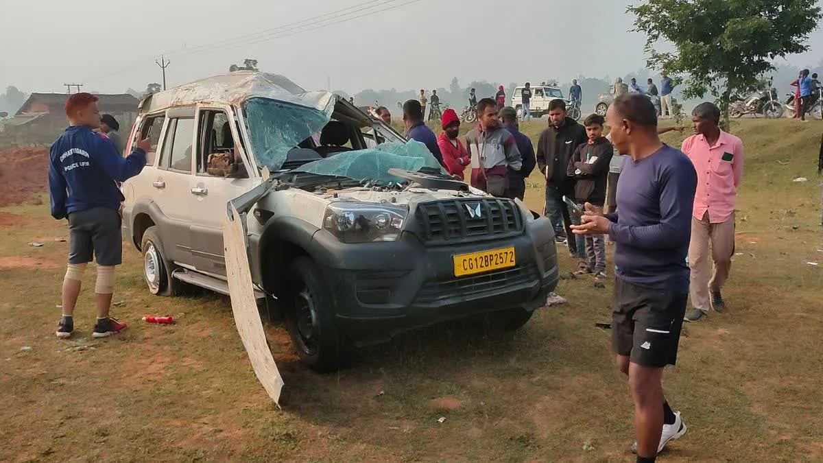 सब इंस्पेक्टर की मौत, कुत्ता बचाने के चक्कर में एक्सीडेंट