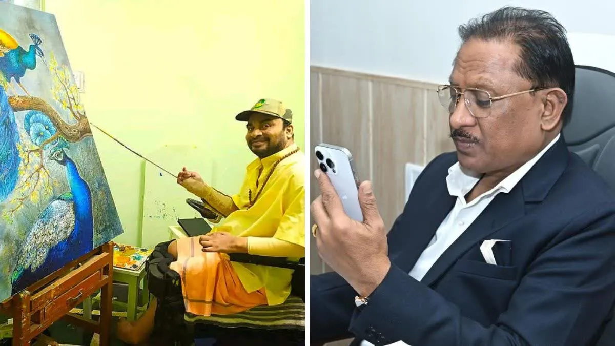 सीएम विष्णुदेव साय ने हेलन केलर अवॉर्ड से सम्मानित कलाकार बसंत साहू को दी बधाई