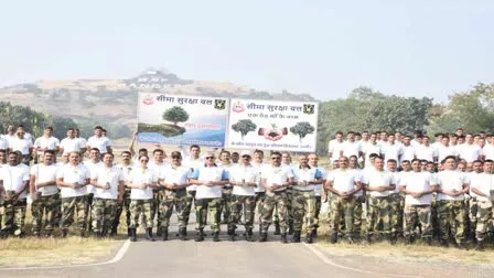 BSF के 60वें स्थापना दिवस पर खास अंदाज में जश्न, लगाए गए 1000 पौधे, पीएम मोदी ने दी बधाई