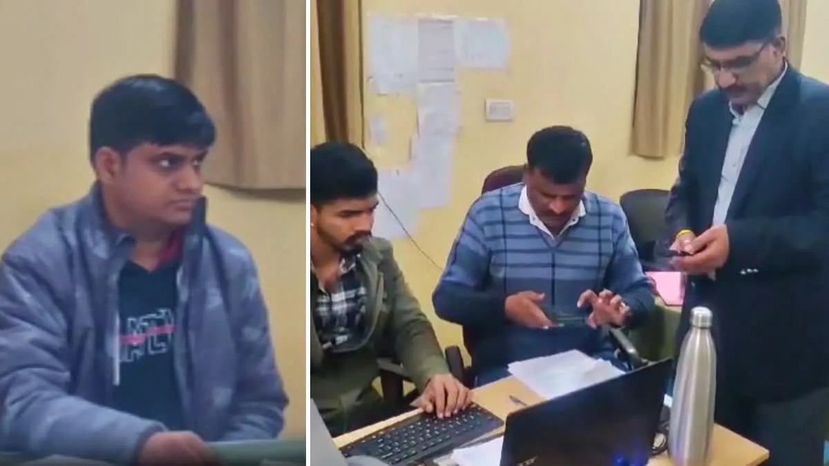 36 हजार के एरियर के लिए चपरासी से मांगी 20 हजार की रिश्वत, लोकायुक्त ने श्रम विभाग के अधीक्षक को रंगे हाथों पकड़ा