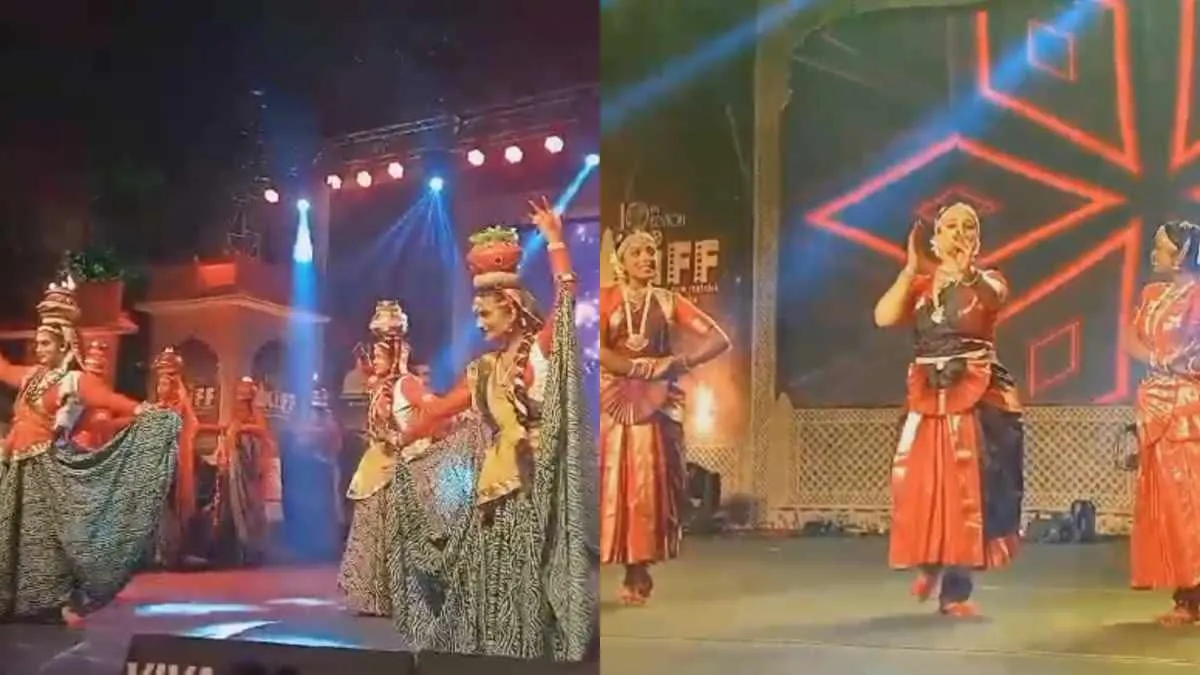 खजुराहो फिल्म फेस्टिवल में बुंदेली गीतों ने बांधा समा, भरतनाट्यम पर खूब बजी तालियां