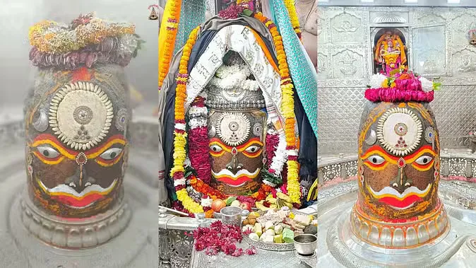 भस्मारती में निराले स्वरूप में सजे बाबा महाकाल
