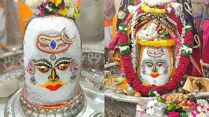 सोमवती अमावस्या पर भस्म से शृंगार कर सजे बाबा महाकाल, मस्तक पर लगाया चंद्र और त्रिपुंड