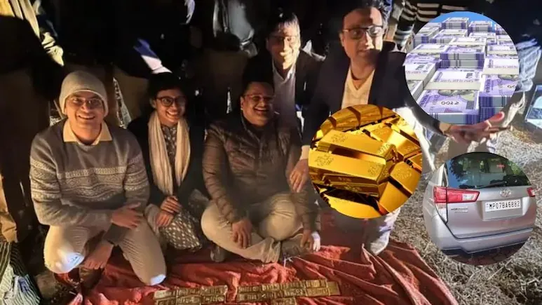 जंगल में लावारिस हालत में मिली गाड़ी, 15 करोड़ कैश बरामद; 55 किलो सोना भी मिला