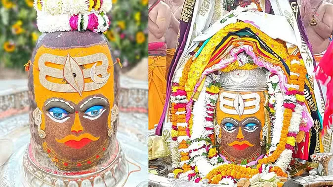 पहले लगाया चंदन, फिर त्रिपुंड, त्रिनेत्र और चंद्र…आज कुछ ऐसे हुईं बाबा महाकाल की भस्म आरती