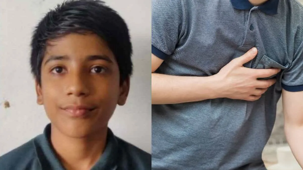 रेस कॉम्पिटिशन में दौड़ते-दौड़ते अचानक गिरा 12 साल का छात्र, हार्ट अटैक से मौत