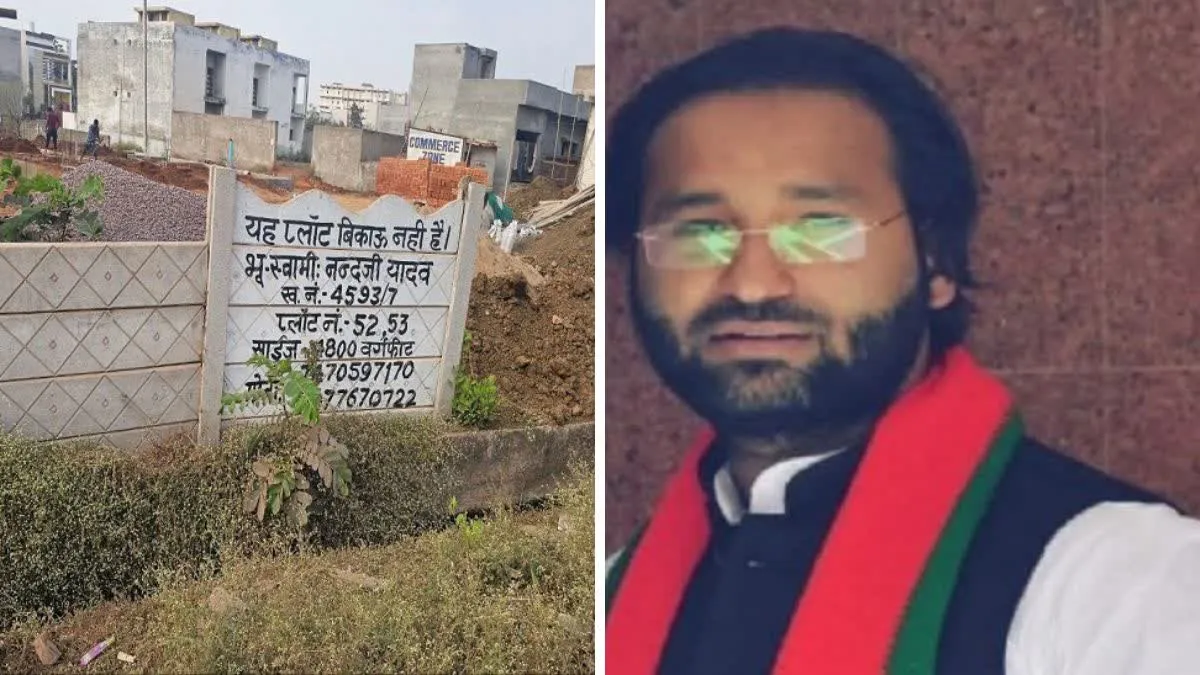 दुर्ग में सपा का नेता गिरफ्तार, कोहका में करोड़ों की जमीन पर कब्जा करने का आरोप