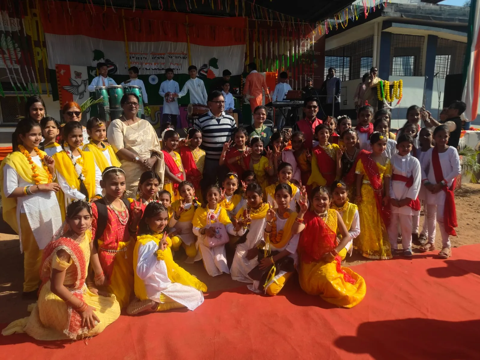 पीएम श्री केंद्रीय विद्यालय क्रमांक  1 में  धूमधाम से मनाया गया  76 वां गणतंत्र दिवस कार्यक्रम 