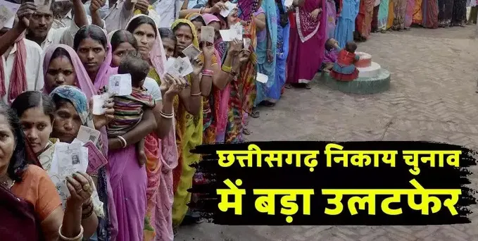 बीजेपी ने 23 वार्डों में बिना चुनाव लड़े हासिल की जीत,  कांग्रेस प्रत्याशियों ने आखिरी समय में वापस लिए नाम