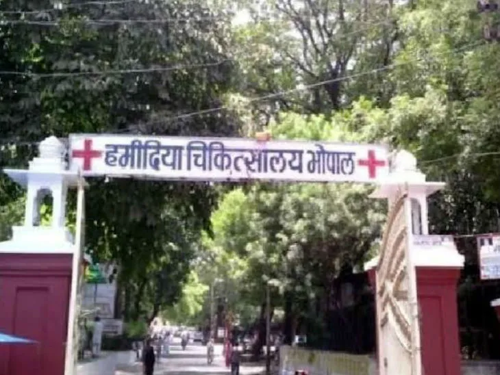 हमीदिया अस्पताल के डॉक्टरों ने बांधी काली पट्टी, भोपाल में GIS के मेगा इवेंट के दौरान करेंगे हड़ताल