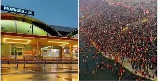 प्रयागराज रेल मंडल ने चलाई 700 से अधिक ट्रेनें, 20 लाख श्रद्धालुओं को सुरक्षित पहुंचाया घर