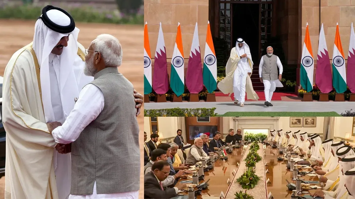द्विपक्षीय कारोबार को दोगुना कर 28 अरब डॉलर तक ले जाएंगे भारत-कतर, जानें क्या बातें हुईं