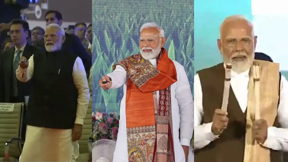 मध्य प्रदेश में नाश्ता, बिहार में लंच और असम में डिनर, PM मोदी ने एक ही दिन में किया 3 प्रदेशों का दौरा
