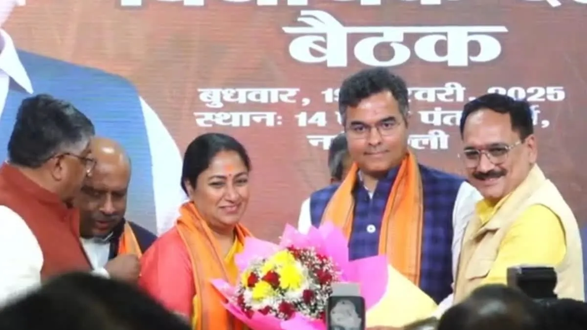 रेखा गुप्ता को चुना गया दिल्ली का नया मुख्यमंत्री, उपराज्यपाल से की मुलाकात; शपथ आज