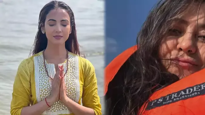 माथे पर तिलक, गले में रुद्राक्ष की माला पहन सोनाली चौहान ने संगम में लगाई डुबकी, एकता कपूर भी पहुंचीं महाकुंभ