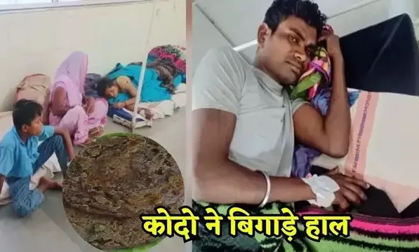 परिवार ने रात में खाने के लिए बनाई कोदो की रोटी, खाते ही 5 लोगों के कांपने लगे हाथ पांव, क्या बोले डॉक्टर