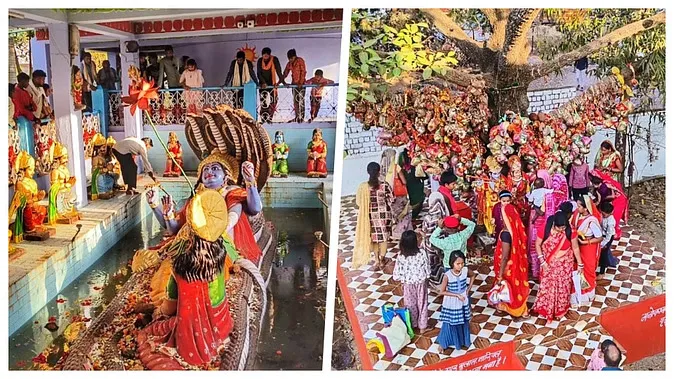 आस्था का मेला, कदंब के पेड़ पर बांधा जाता है मन्नत का नारियल