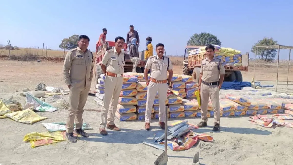 मऊगंज में नकली सीमेंट का गोरखधंधा, 70 और 30 का था फॉर्मूला, दूसरे राज्य तक थी सप्लाई