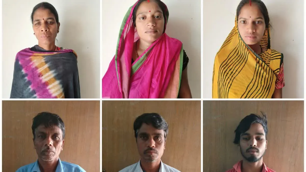 धमतरी के मड़ेली गांव में मारपीट कर हत्या, तीन महिला समेत 6 आरोपी गिरफ्तार