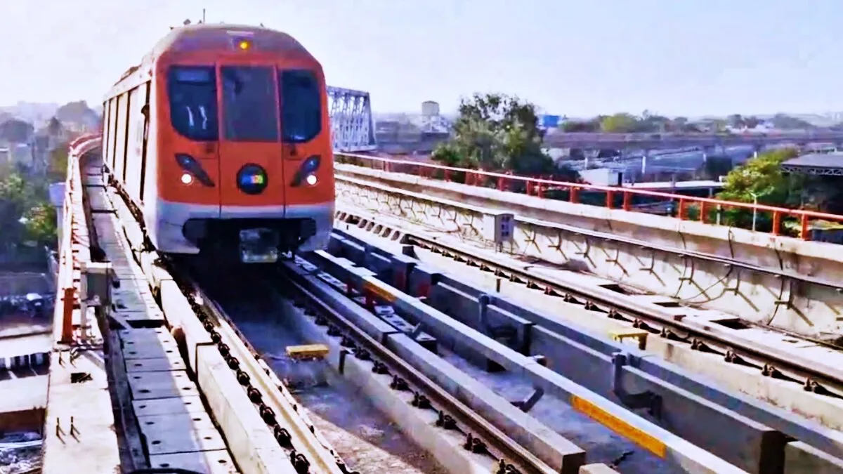 20 किमी प्रतिघंटा की रफ्तार से ट्रायल पूरा,अब लोड टेस्टिंग और स्टेशन पर फोकस