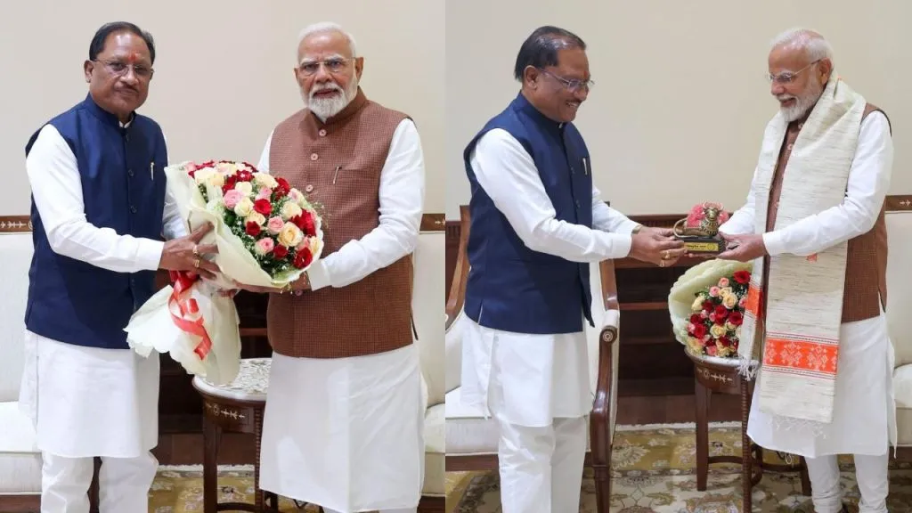 छत्तीसगढ़ में नई औद्योगिक नीति से बढ़ा निवेश: CM साय ने प्रधानमंत्री को दी विस्तृत जानकारी, बस्तर के विकास का सौंपा रोडमैप …
