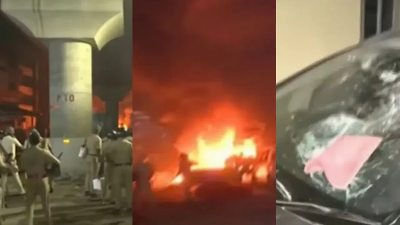औरंगजेब की कब्र को लेकर नागपुर में बड़ा बवाल, 2 गुटों में पत्थरबाजी; कई गाड़ियां तोड़ी