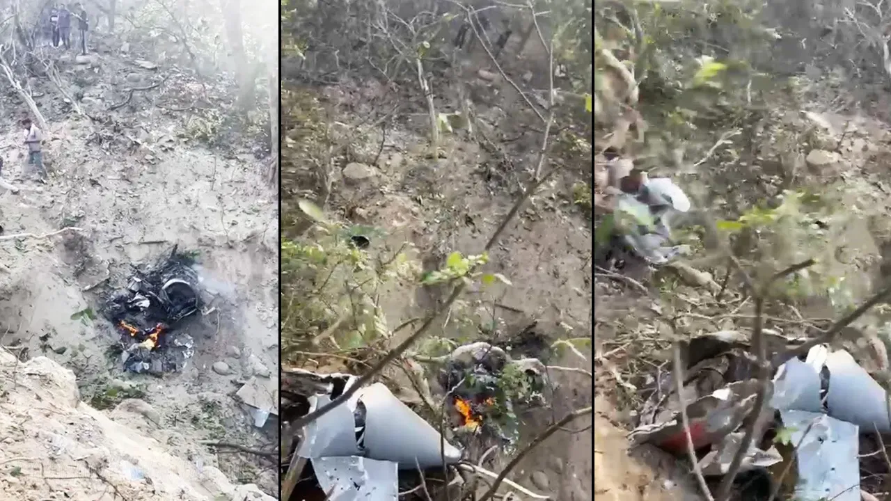 पंचकूला में IAF का जगुआर लड़ाकू विमान क्रैश, अंबाला एयरबेस से भरी थी उड़ान