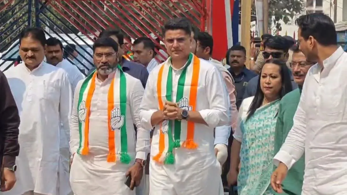 सचिन पायलट का छत्तीसगढ़ दौरा, जेल में बंद कवासी लखमा से मिलने पहुंचे