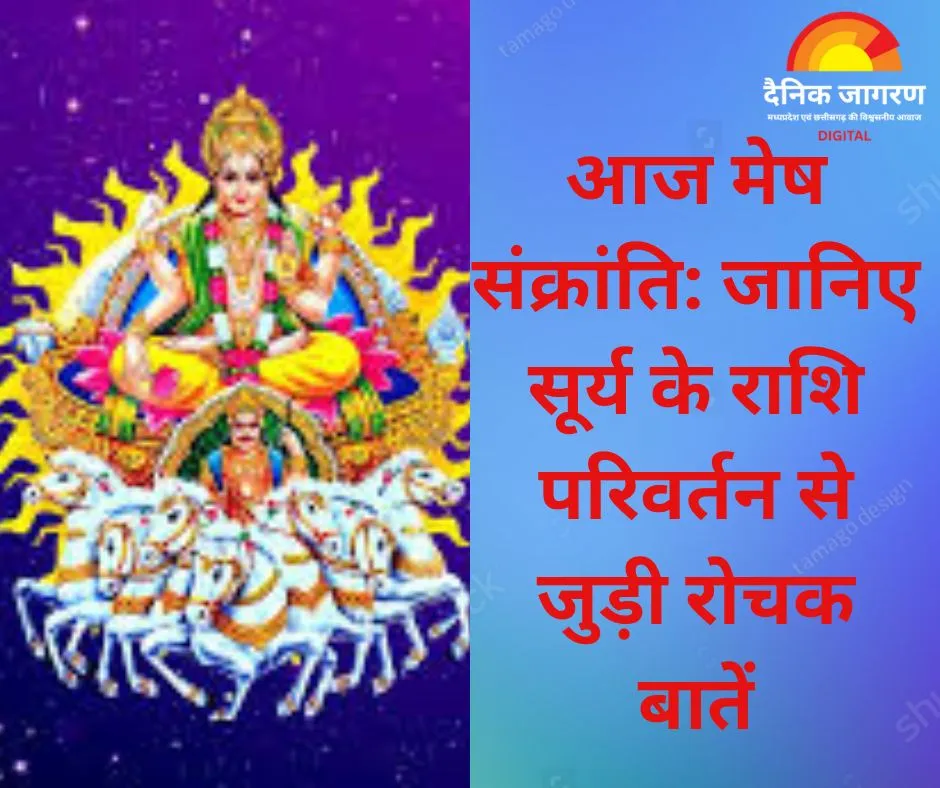 आज मेष संक्रांति: कहीं पुथांडु, कहीं विशु कानी… जानिए सूर्य के राशि परिवर्तन से जुड़ी रोचक बातें