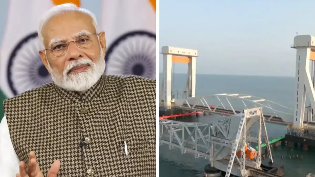 पीएम मोदी का तमिलनाडु दौरा आज, देश के पहले वर्टिकल लिफ्ट समुद्री पुल का करेंगे उद्घाटन, जानें खासियत