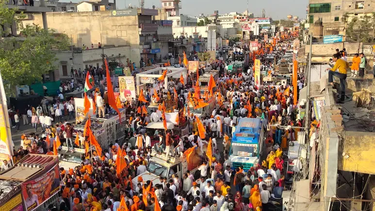 मंदिरों में श्रद्धा का सैलाब, सड़कों पर भव्य शोभायात्रा... देखें कहां कैसे मनाई गई रामनवमी