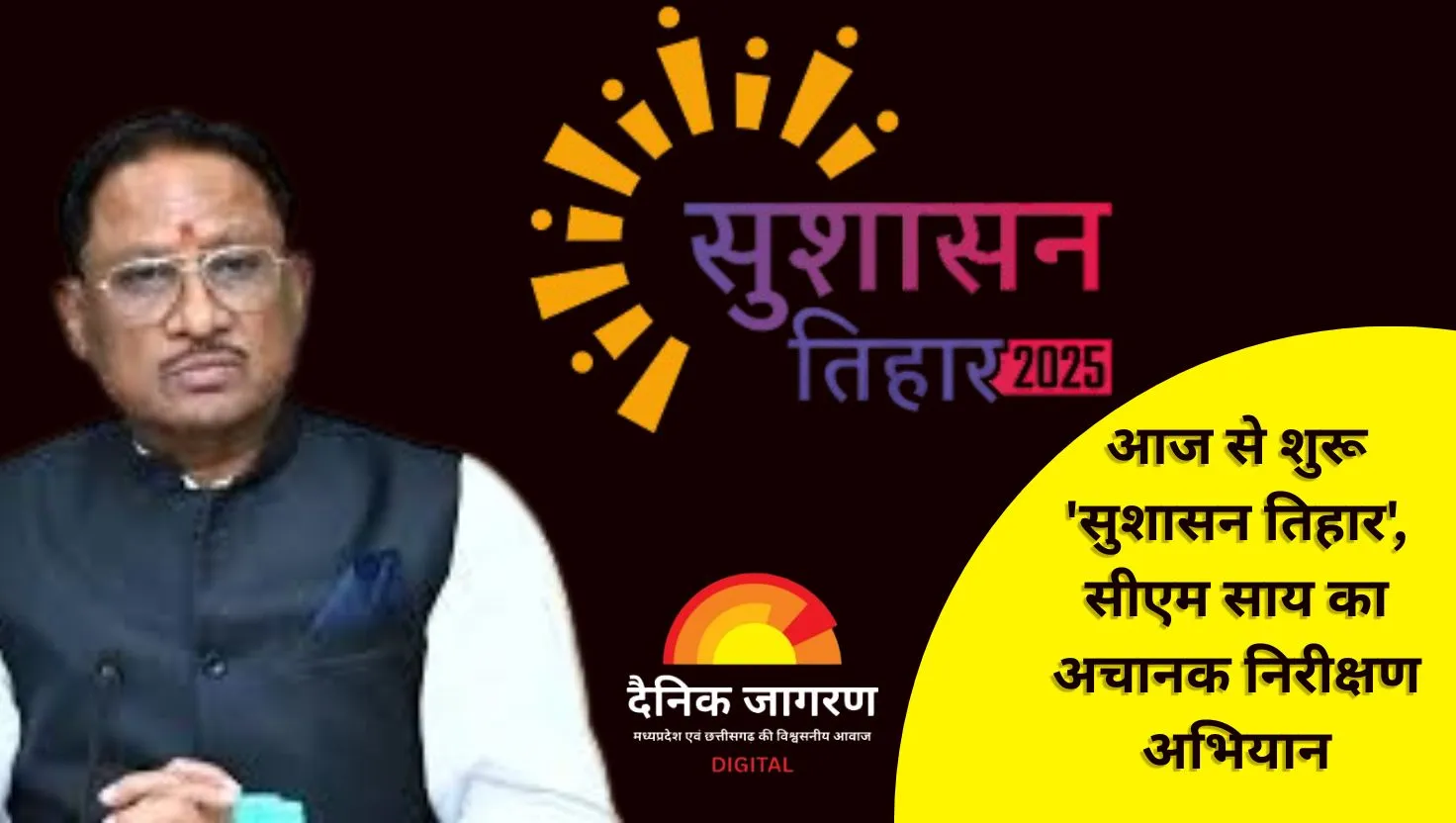 तकनीकी खराबी के कारण सीएम साय का दौरा टला, सुशासन तिहार के तीसरे चरण की शुरुआत आज से