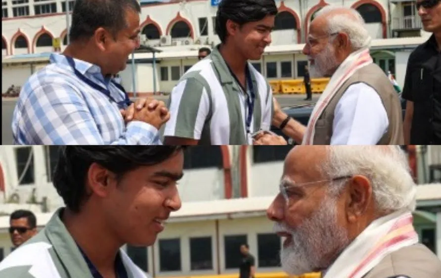 इंग्लैंड दौरे से पहले वैभव सूर्यवंशी को मिला प्रधानमंत्री मोदी का आशीर्वाद, बोले- 