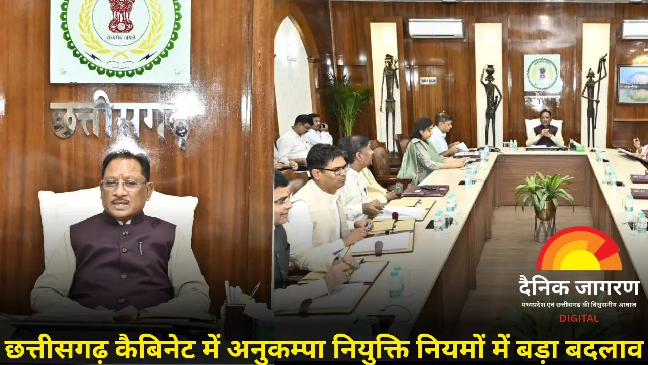 कैबिनेट बैठक के बड़े फैसले: अनुकंपा नियुक्ति नीति में बदलाव, टाइगर फाउंडेशन गठन और मुफ्त सोलर योजना को मंजूरी