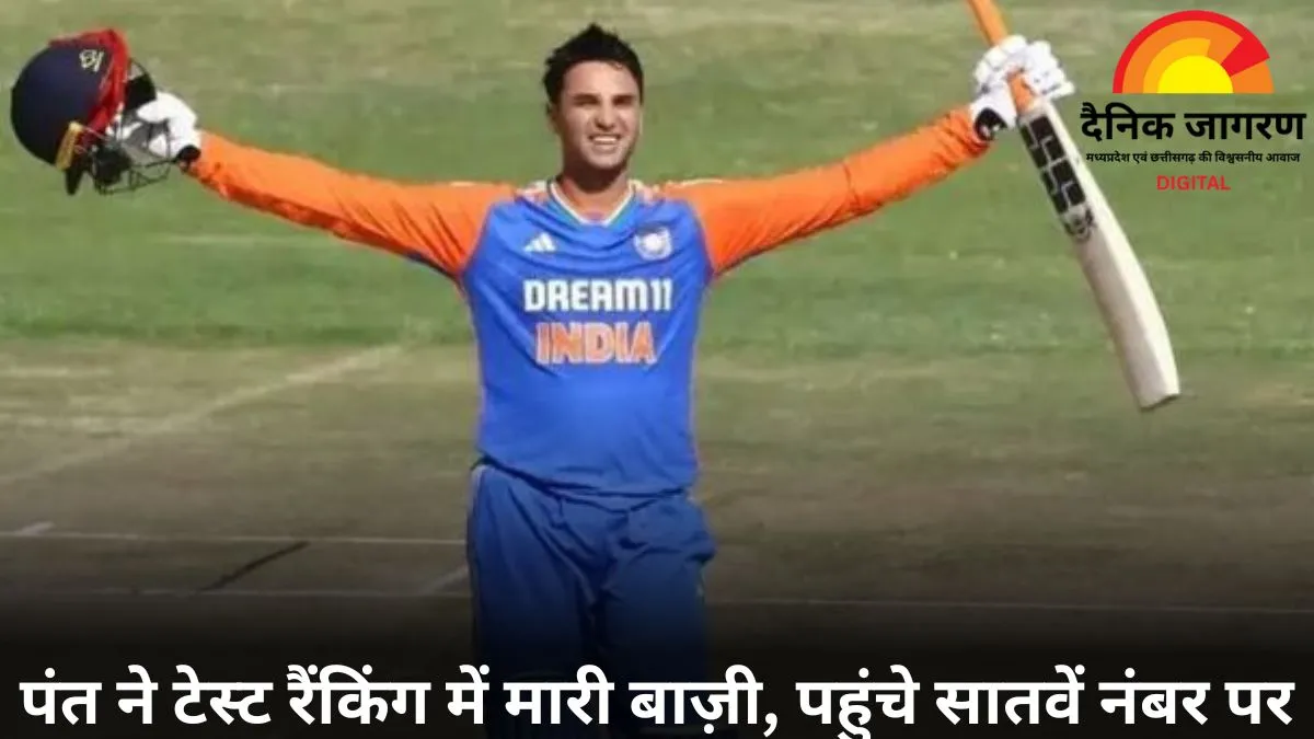 ICC रैंकिंग अपडेट: टी-20 में अभिषेक शर्मा नंबर-1 बैटर, पंत टेस्ट में सातवें स्थान पर पहुंचे, जडेजा का रिकॉर्ड बरकरार