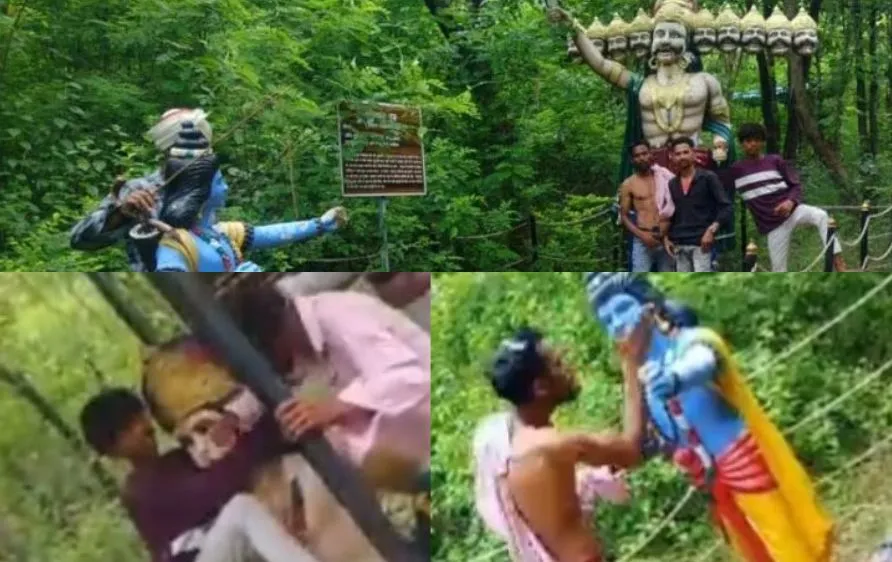 कांकेर में नशे में धुत युवकों का भगवान की प्रतिमाओं से अभद्र व्यवहार, हिंदू संगठनों का उबाल