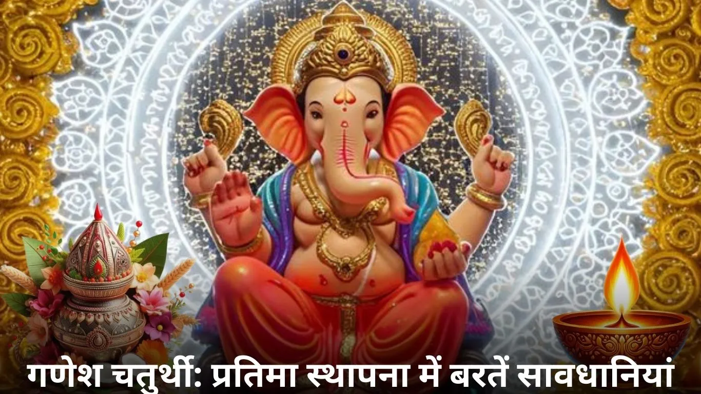 गणेश स्थापना में रखें विशेष ध्यान: इन गलतियों से बचें वरना नहीं मिलेगा पूर्ण फल