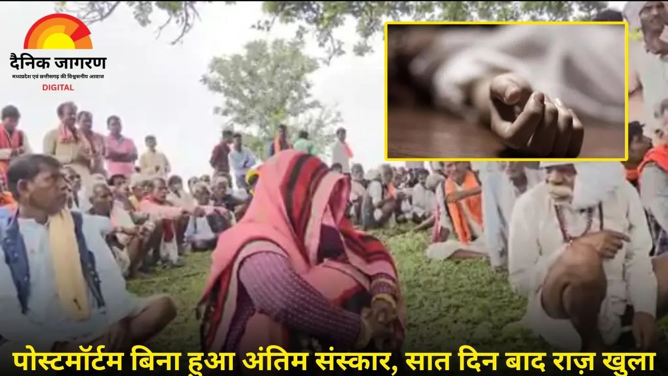 गुना में पत्नी ने पंचायत में कबूला हत्या का जुर्म, बिना पोस्टमॉर्टम दफनाया गया शव