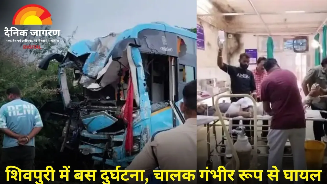 उज्जैन से दिल्ली जा रही स्लीपर बस पुलिया से टकराई, 16 यात्री घायल