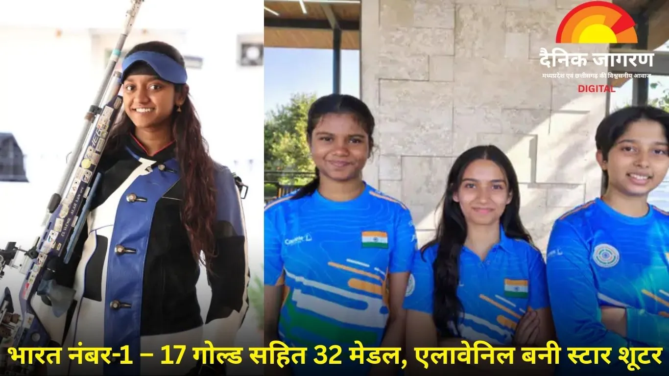 एशियन शूटिंग चैंपियनशिप: एलावेनिल ने गोल्ड पर निशाना साधा, जूनियर टीम ने बनाया वर्ल्ड रिकॉर्ड