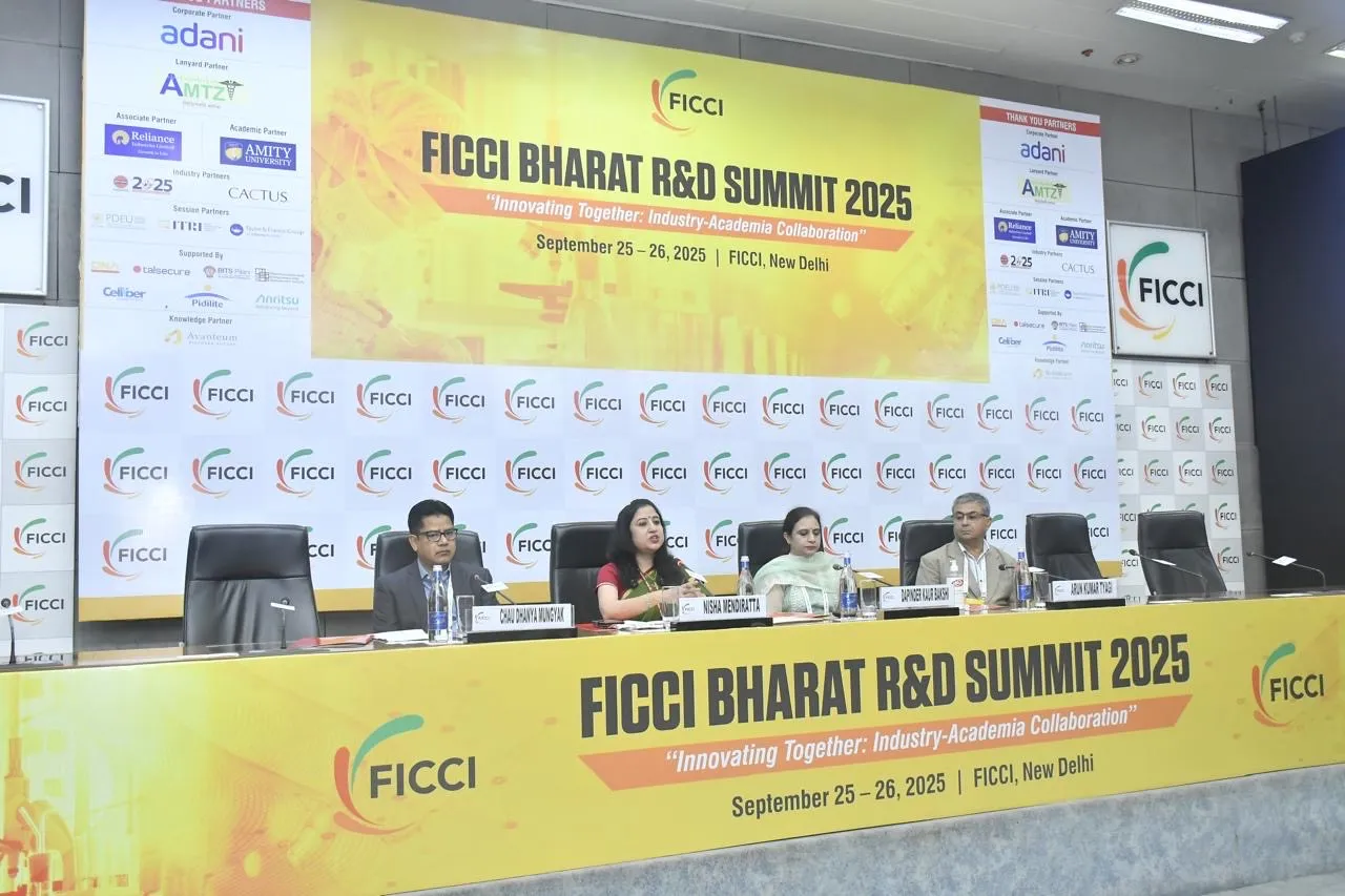 नीति आयोग ने फिक्की R&D समिट 2025 में विकसित राज्यों के लिए 0.5% जीएसडीपी निवेश की अपील की