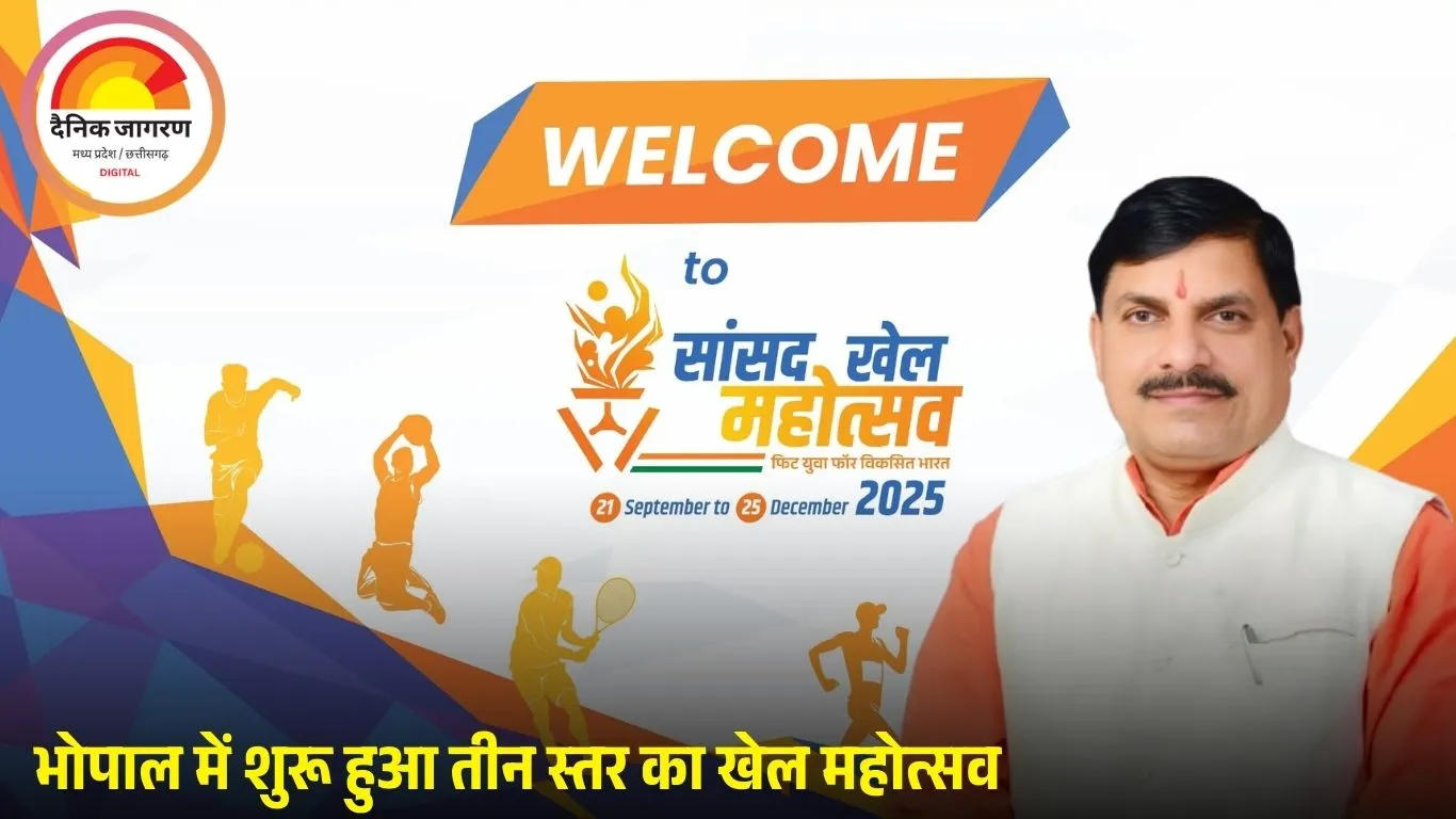 मुख्यमंत्री ने सांसद खेल महोत्सव 2025 का किया शुभारंभ: बोले- खूब खेलो