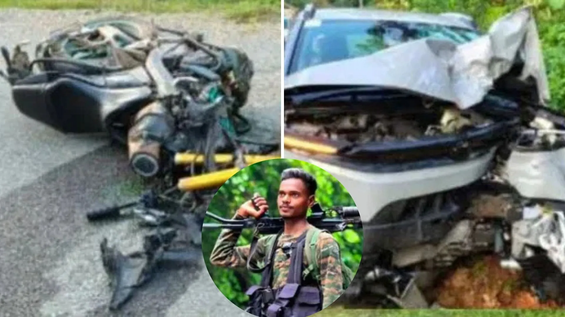 बीजापुर में सड़क हादसा: बस्तर फाइटर जवान की मौत