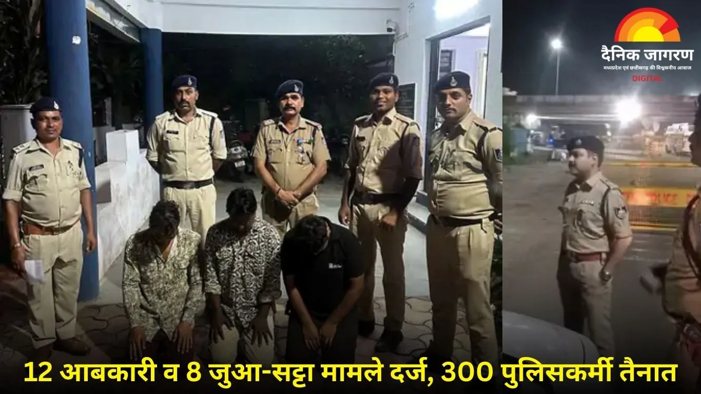 देवास पुलिस का बड़ा रात्रि कॉम्बिंग अभियान: 57 स्थाई वारंट पकड़े, 12 आबकारी केस दर्ज