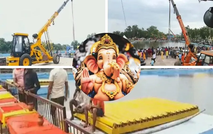 रायपुर में आज गणेश विसर्जन : रात 8 बजे से ट्रैफिक डायवर्ट, ड्रोन से निगरानी